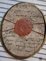 Reliekhouder - Brons, Textiel, Papier, Glas - 1850-1900 -, Antiek en Kunst