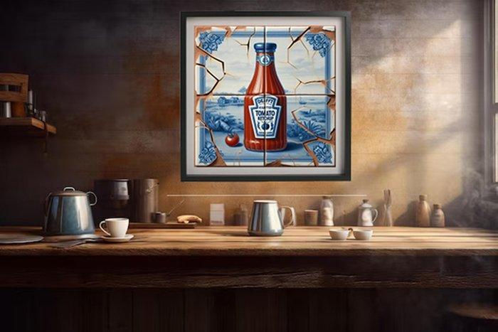 Luc Best - Delfter Ketchup, Antiek en Kunst, Antiek | Overige Antiek