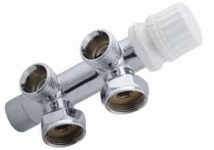 Sanifun thermostatisch 3/4 onderblok haaks-rechts, Huis en Inrichting, Badkamer | Badtextiel en Accessoires, Overige typen, Ophalen of Verzenden