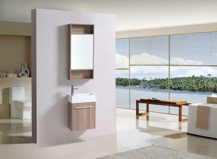 Sanifun badkamermeubel Pia 450, Maison & Meubles, Salle de bain | Meubles de Salle de bain, Enlèvement ou Envoi