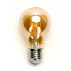 LED Filament amber lamp 4W A60 E27 Warm wit Exclusief, Verzenden