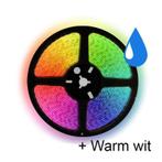 5 meter RGB/W (warm wit) led strip waterproof - IP67 -, Verzenden, Nieuw