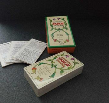 1975 Tarot Español • Heraclio Fournier • Bilingüe • SELLADO