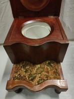 Kabinet - hout, stof en keramiek - commode voor de