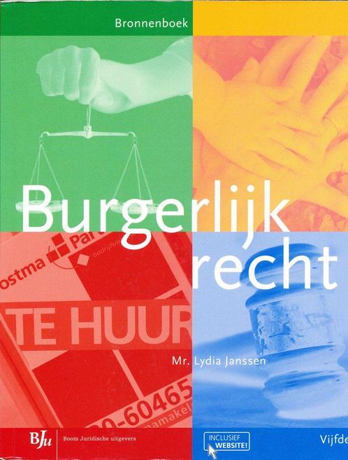 Burgerlijk recht 9789089748829, Boeken, Schoolboeken, Verzenden