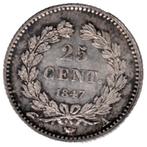 Frankrijk. Louis Philippe I (1830-1848). 25 Centimes 1847-A,, Timbres & Monnaies