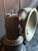 Lamp - Messing, Glazuur - Carburetlamp