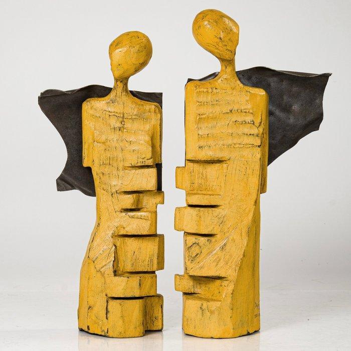 Karol Dusza (XX-XXI) - Perfectly matched - big 77cm, Antiek en Kunst, Kunst | Designobjecten