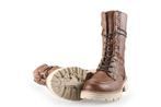 Mustang Veterboots in maat 38 Cognac | 5% extra korting, Overige kleuren, Verzenden, Overige typen, Zo goed als nieuw