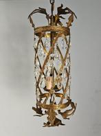 Lamp - cilinder - Messing, Kristal, Antiek en Kunst