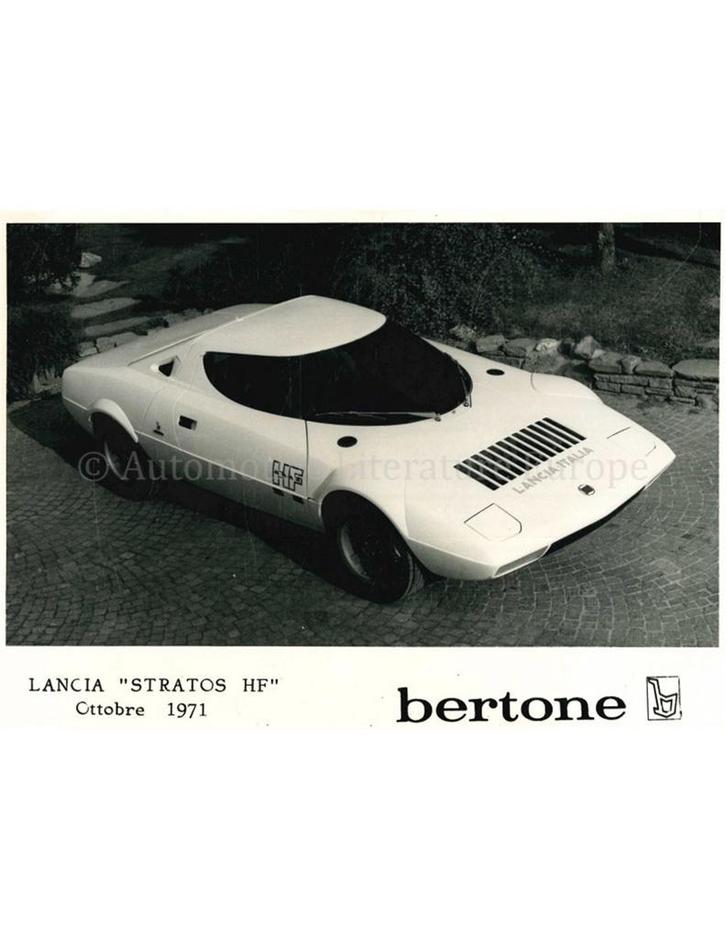 1971 LANCIA STRATOS HF PERSFOTO, Livres, Autos | Brochures & Magazines