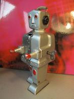 Strenco - ST1 Robot - Opwindbaar blikken speelgoed -, Antiek en Kunst, Antiek | Speelgoed
