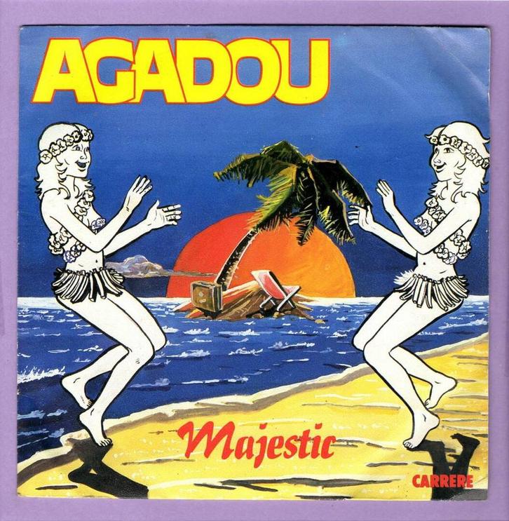 Majestic – Agadou / Mignonnette Alouette (1-7-Vinyl-Single), Cd's en Dvd's, Vinyl Singles, Ophalen of Verzenden