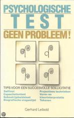 PSYCHOLOGISCHE TEST GEEN PROBLEEM 9789061206255 Leibold, Boeken, Verzenden, Gelezen, Leibold