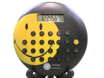 Calculator - Smiley beschikbaar voor biedingen
