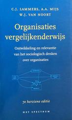 ORGANISATIES VERGELIJKENDERWIJS (7E DR) 9789027445971, Boeken, Gelezen, Lammers, W.J. van Noort, Verzenden