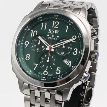 RSW - Swiss chronograph - RSWM145-SS-12 - Sans Prix de