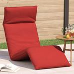 vidaXL Ligstoel inklapbaar 175x54x8,5 cm oxford stof rood, Tuin en Terras, Verzenden, Nieuw