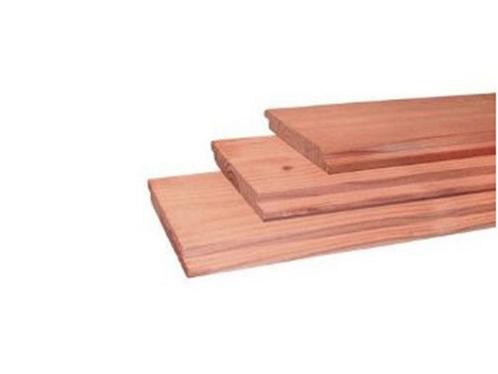 Douglas halfhouts rabat plank ±18x195mm geschaafd, Doe-het-zelf en Bouw, Hout en Planken, Ophalen of Verzenden