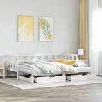 vidaXL Slaapbank met onderschuifbed/lades zonder matras, Verzenden, Nieuw