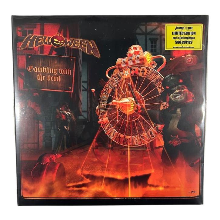 Helloween Gambling With The Devil Limited Edition Red+Black, Cd's en Dvd's, Vinyl | Overige Vinyl, Verzenden