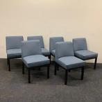 Complete design set van 6 stuks Jules Wabbes Louise van Bulo, Huis en Inrichting, Gebruikt, Blauw, Vijf, Zes of meer stoelen