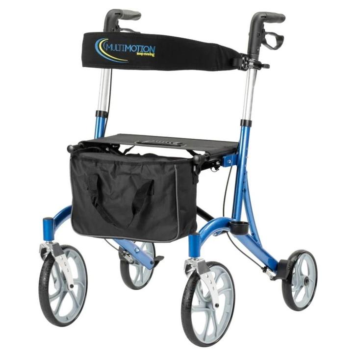 MultiMotion Cruiser lichtgewicht rollator - Blauw, Diversen, Rollators, Ophalen of Verzenden