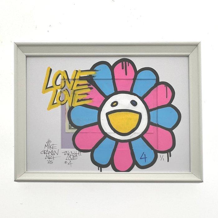 Mike Graman (1977) - Murakami x Tukashi Love - Dollar art, Antiek en Kunst, Kunst | Designobjecten