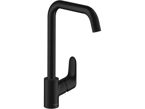 hansgrohe Focus M41 ééngreeps keukenmengkraan 260 mat zwart, Huis en Inrichting, Woonaccessoires | Overige, Zo goed als nieuw