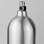 Strideways co2 fles aluminium 2 L - Verticale aansluiting, Verzenden