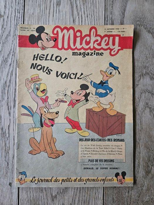 Mickey Magazine - Année 1950 complète - 12 Comic - Uniek, Verzamelen, Disney