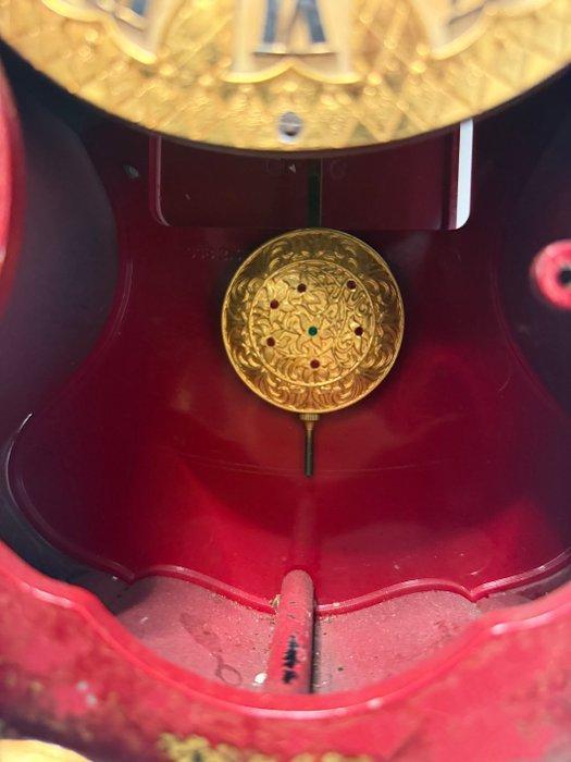 Pendule - Hout, Messing - 1970-1980, Antiek en Kunst, Antiek | Klokken