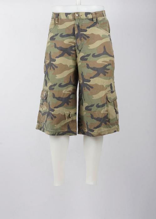 Vintage Trbldnm Shorts in Camouflage Size 36, Kleding | Heren, Broeken en Pantalons, Ophalen of Verzenden