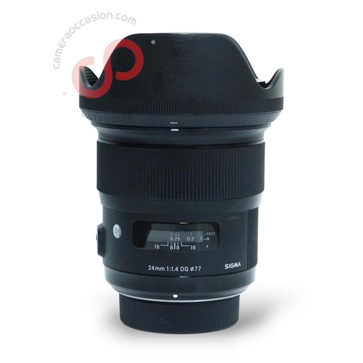 Sigma 24mm 1.4 DG HSM Art (Nikon) nr. 0646, TV, Hi-fi & Vidéo, Photo | Lentilles & Objectifs, Enlèvement ou Envoi