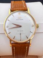 Movado - Calatrava - 58207 20M 18K Gold Plated Excellent, Handtassen en Accessoires, Horloges | Heren, Nieuw