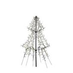 Metalen kerstboom met verlichting | 1.35 meter, Diversen, Kerst, Nieuw, Verzenden