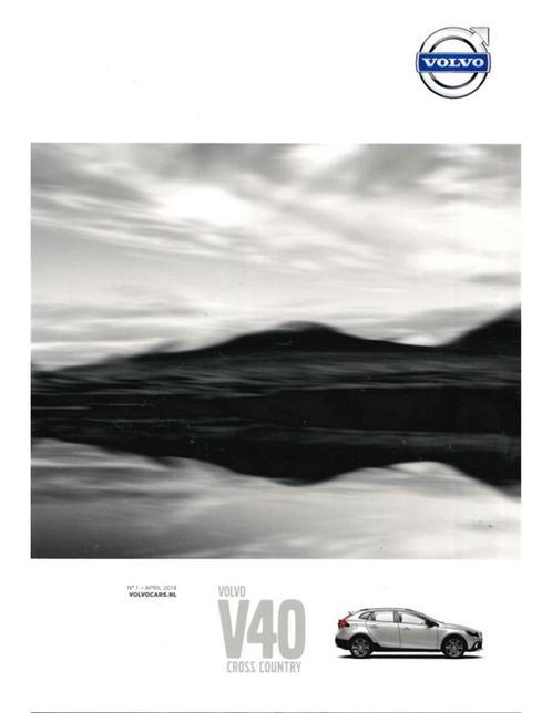 2015 VOLVO V40 CROSS COUNTRY BROCHURE NEDERLANDS, Boeken, Auto's | Folders en Tijdschriften, Ophalen of Verzenden