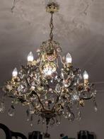 Kroonluchter - IJzer - roselline ceramica, Antiek en Kunst