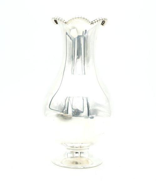 Vase - Argent 833 - Corps saillant et trapu, Antiek en Kunst, Antiek | Zilver en Goud