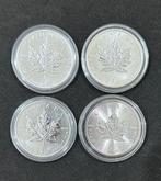 Canada. 5 Dollars 2011/2014 Maple Leaf, 4x1 Oz (.999)