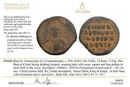 Byzantijnse Rijk Lot of 3 Æ coins incl: Romanus III, Basil