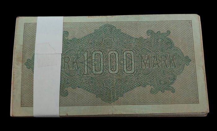 Duitsland. - 100 x 1000 Mark 1922 - Pick 76 (Zonder, Postzegels en Munten, Bankbiljetten | Europa | Niet-Eurobiljetten