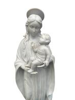 Beeld - Madonna met Kind - 39 cm - Antiek - Biscuit, Antiek en Kunst