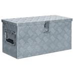vidaXL Aluminium kist 61,5x26,5x30 cm zilverkleurig, Doe-het-zelf en Bouw, Gereedschapskisten, Verzenden, Nieuw