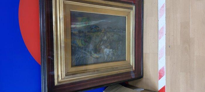 Cecconi Eugenio (1842-1903), Toegeschreven aan - Cacciatore, Antiek en Kunst, Kunst | Schilderijen | Klassiek