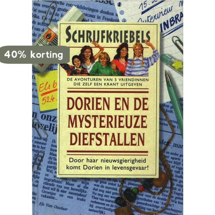 Dorien en de mysterieuze diefstallen / Schrijfkriebels / 2, Boeken, Kinderboeken | Jeugd | 13 jaar en ouder, Zo goed als nieuw