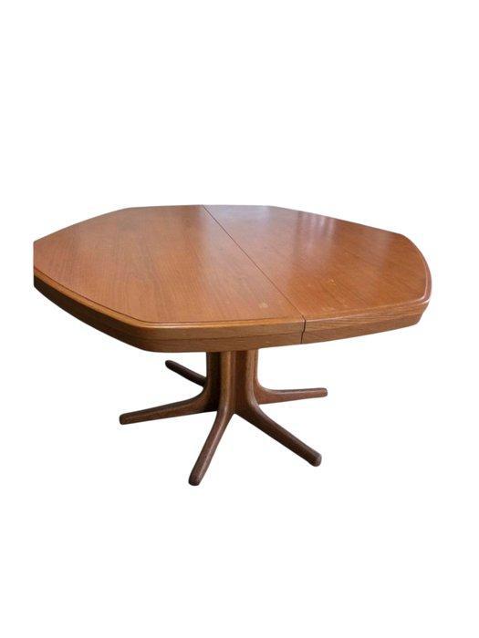Kondor Möbelperfektion - Eettafel - Eik - Zeldzame spintpoot, Antiek en Kunst, Antiek | Meubels | Stoelen en Sofa's