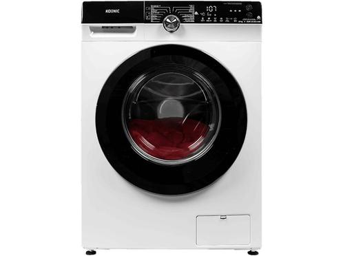 Koenic - Wasmachine Voorlader - 10 kg - Wit, Elektronische apparatuur, Wasmachines, 95 cm of meer, 1200 tot 1600 toeren, Nieuw