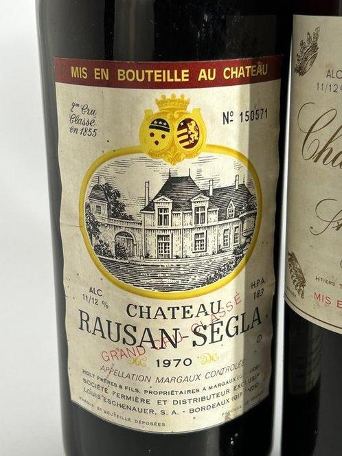 1970 Château Rausan-Ségla - 1970 Branaire Ducru - 1973 La, Verzamelen, Wijnen