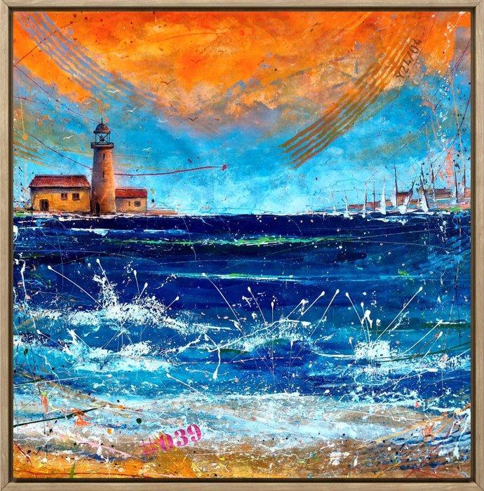 Onofre Alarcón - In a place anywhere on the mediterránean, Antiek en Kunst, Kunst | Schilderijen | Modern